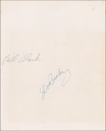 Lot #862 Elvis Presley: Elvis signs an early publicity still?which was purportedly too pretty to write on! - Image 2
