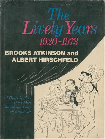 Lot #588 Al Hirschfeld: Hirschfeld accessorizes his Lively Years with a large self-portrait - Image 2