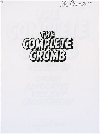Lot #650 Robert Crumb - Image 1