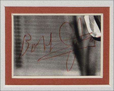 Lot #668 Bob Dylan Signature - Image 2