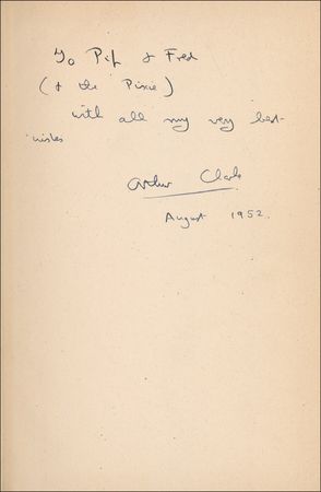 Lot #490 Arthur C. Clarke Book - Image 1