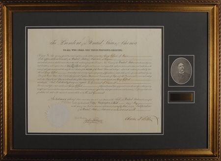 Lot #7 Chester A. Arthur: Appointing a French