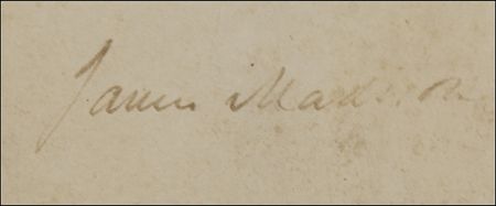 Lot #116 James Madison: Madison land grant issued shortly after the start of the War of 1812 - Image 2