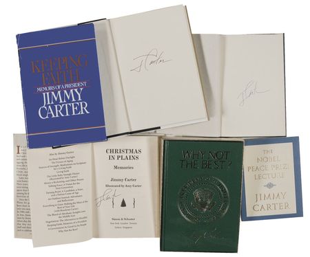 Lot #22 Jimmy Carter Books