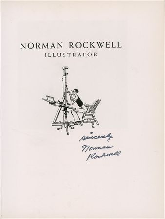 Lot #537 Norman Rockwell Book - Image 1