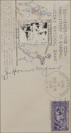 Lot #1352 Honus Wagner First Day Cover - Image 2