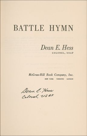 Lot #359 Dean Hess Book - Image 1