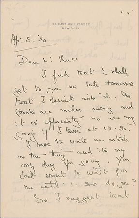Lot #560 Hugh Walpole - Image 1