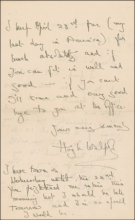Lot #560 Hugh Walpole - Image 2