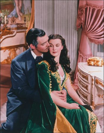 Lot #887 Gone With the Wind: Gable and Leigh: Pristine in-person Rhett and Scarlett - Image 3