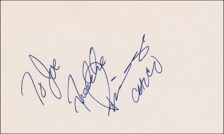 Lot #830 Chico and the Man Signatures - Image 1