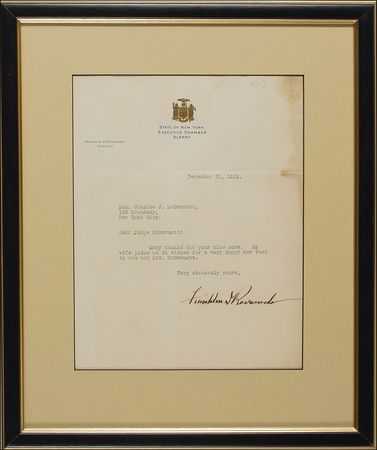 Lot #164 Franklin D. and Eleanor Roosevelt Group Lot - Image 1