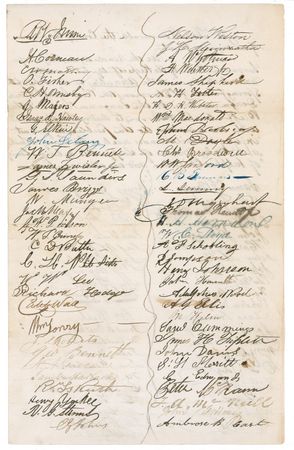 Lot #227 George Donner and James F. Reed: Amazingly scarce signatures of Donner and Reed of the 19th century's famed Donner Party—a tragic tale in California's history - Image 6
