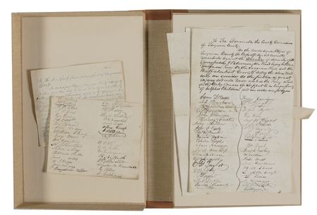 Lot #227 George Donner and James F. Reed: Amazingly scarce signatures of Donner and Reed of the 19th century's famed Donner Party—a tragic tale in California's history - Image 8