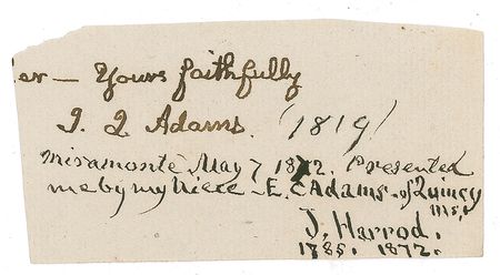 Lot #3 John Adams: Adams family archive?including a detailed transcription of how the Declaration of Independence was written - Image 2