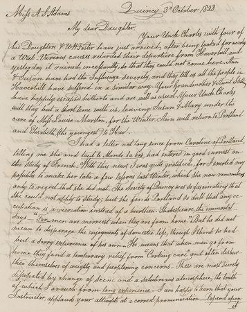 Lot #3 John Adams: Adams family archive?including a detailed transcription of how the Declaration of Independence was written - Image 8