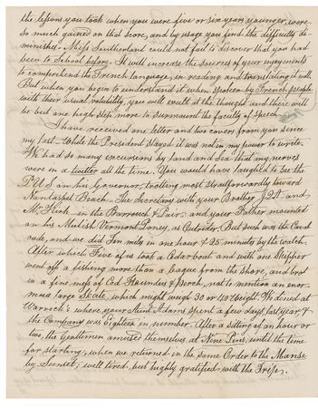 Lot #3 John Adams: Adams family archive?including a detailed transcription of how the Declaration of Independence was written - Image 9