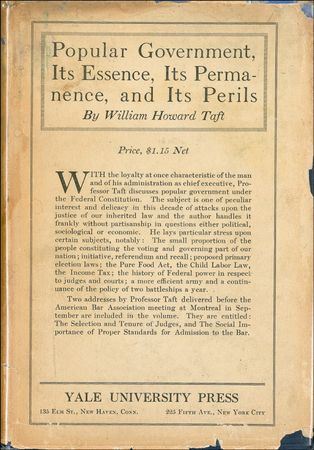 Lot #172 William H. Taft Book - Image 2
