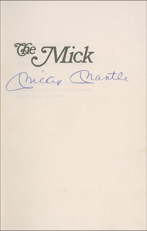 Lot #1251 Mickey Mantle - Image 1