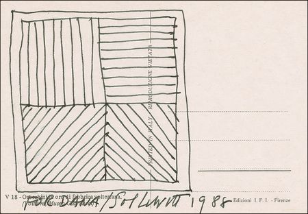 Lot #514 Sol Lewitt Sketch - Image 1