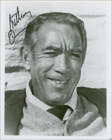 Lot #997 Anthony Quinn Signed Photographs - Image 1