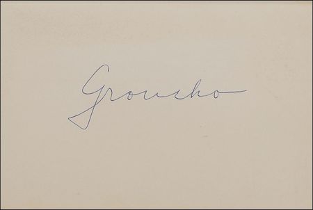 Lot #959 Groucho Marx Book - Image 1