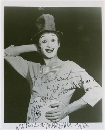 Lot #954 Marcel Marceau Signed Photographs - Image 1