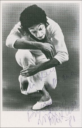 Lot #954 Marcel Marceau Signed Photographs - Image 2