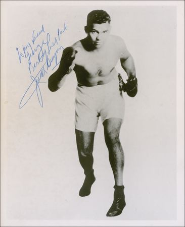 Lot #1142 Jack Dempsey Signed Photographs - Image 1