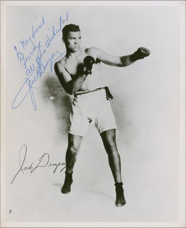 Lot #1142 Jack Dempsey Signed Photographs - Image 2