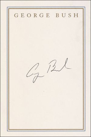 Lot #15 George Bush Bookplates - Image 3