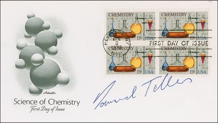 Lot #324 Edward Teller First Day Covers - Image 1