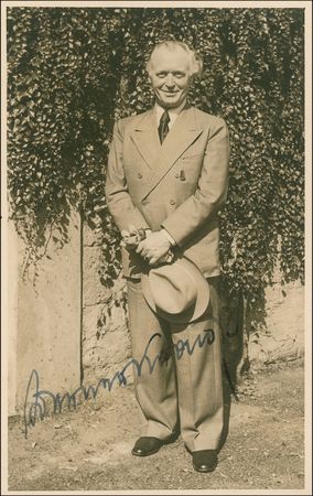 Lot #929 Werner Krauss Signed Photograph - Image 1