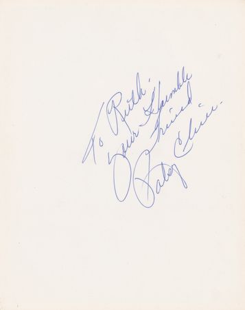 Lot #657 Patsy Cline, Jim Reeves, and Country Stars: A stunning twice-signed Cline photo highlights a country collection with terrific provenance - Image 2