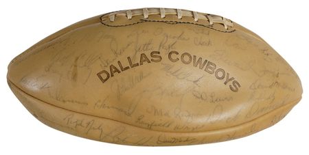Lot #1136 Dallas Cowboys Football - Image 1