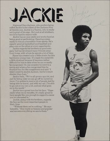 Lot #695 Jackson 5: The Jackson 5 captured in Las Vegas in 1974 - Image 4