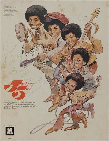 Lot #695 Jackson 5: The Jackson 5 captured in Las Vegas in 1974 - Image 5