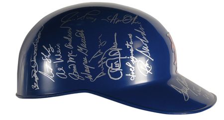 Lot #1282 NY Mets Baseball Helmet - Image 2