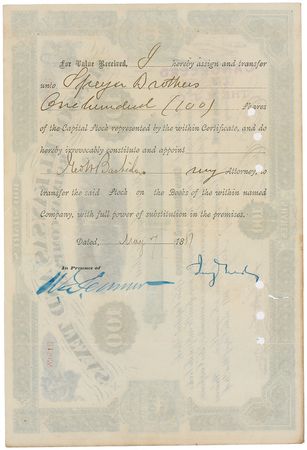 Lot #246 Jay Gould Signed Document - Image 2
