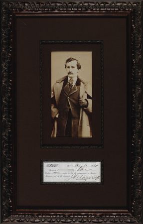 Lot #208 John Wilkes Booth: Exceedingly scarce John Wilkes Booth 1864 receipt for $1 - Image 2