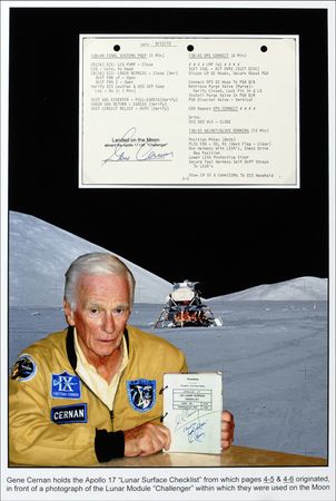 Lot #357 Gene Cernan - Image 1