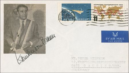 Lot #2 Wernher von Braun - Image 3