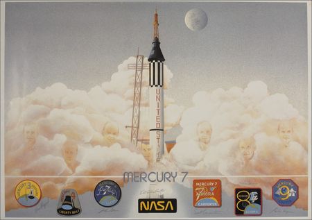 Lot #45 Mercury 7 - Image 1
