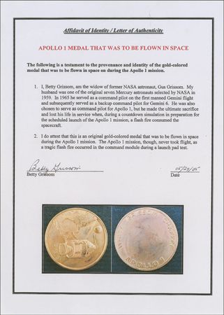 Lot #156 Apollo 1 - Image 3
