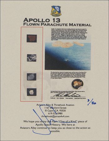 Lot #286 Apollo 13 - Image 2
