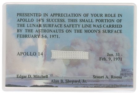 Lot #308 Apollo 14 - Image 3