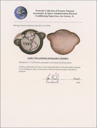 Lot #163 Apollo 7 - Image 3