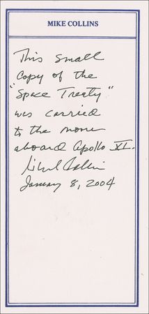 Lot #239 Apollo 11 - Image 1