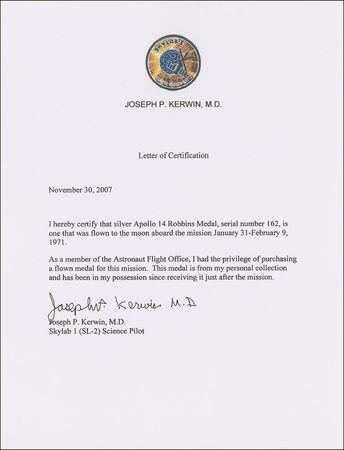 Lot #298 Apollo 14 - Image 3