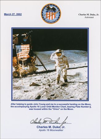 Lot #339 Apollo 16 - Image 3